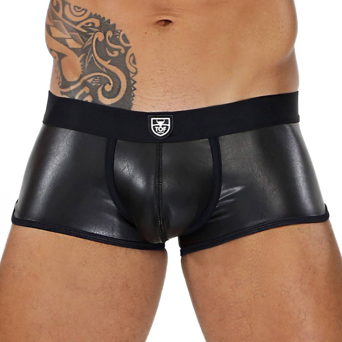 FETISH BOXER BLACK/RED