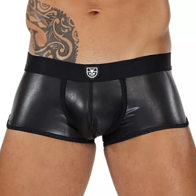 FETISH BOXER BLACK/RED
