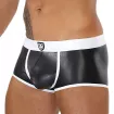 Fetish Boxer Sexy Noir/Blanc