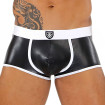 Fetish Boxer Sexy Noir/Blanc