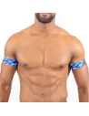 Brassards biceps Bleu Camouflage