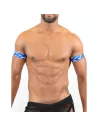 Brassards biceps Bleu Camouflage