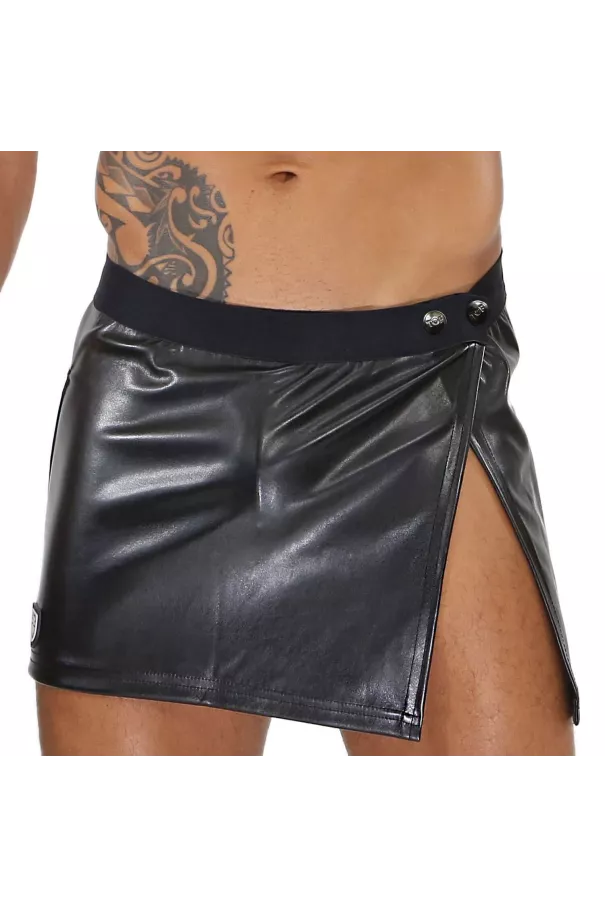 Fetish Mens skirt Black