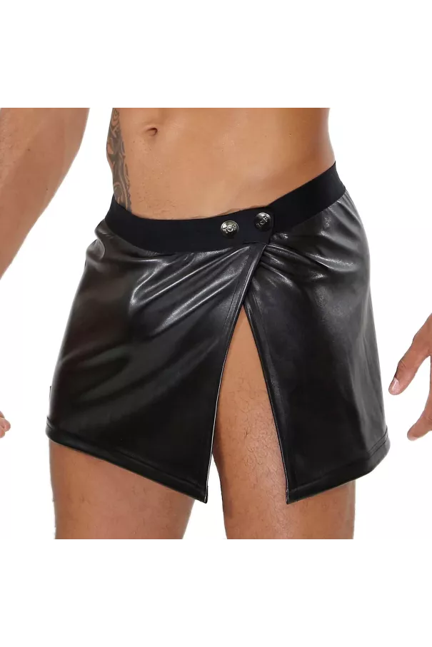 Fetish Mens skirt Black