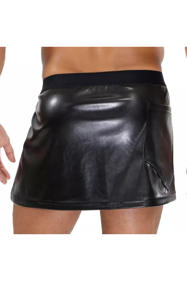 Fetish Mens skirt Black