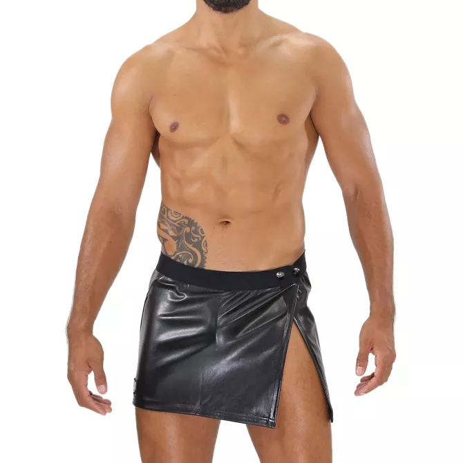 Fetish Mens skirt Black