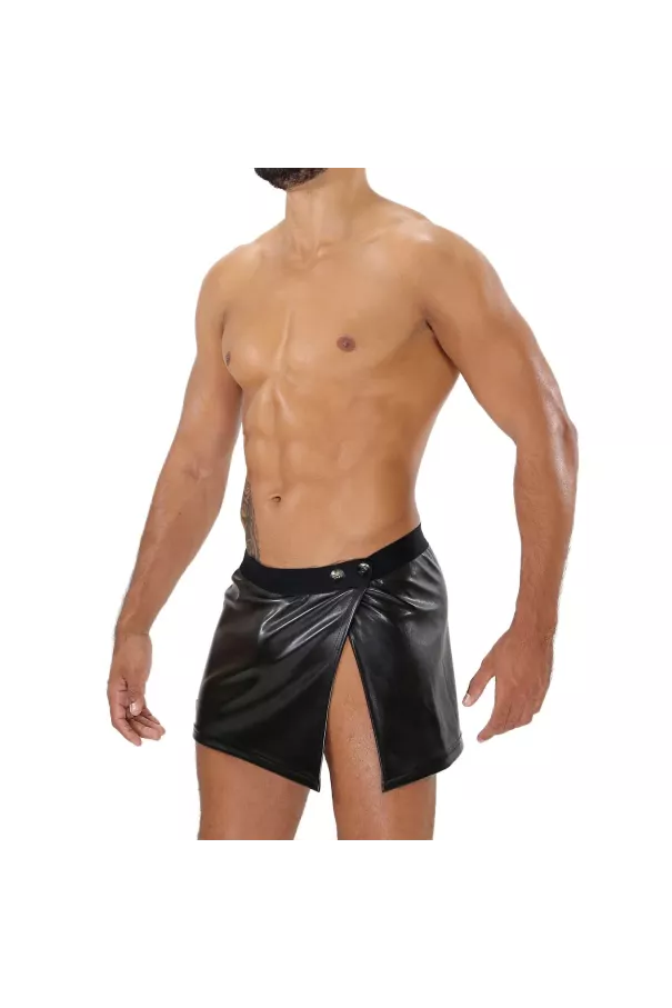 Fetish Mens skirt Black