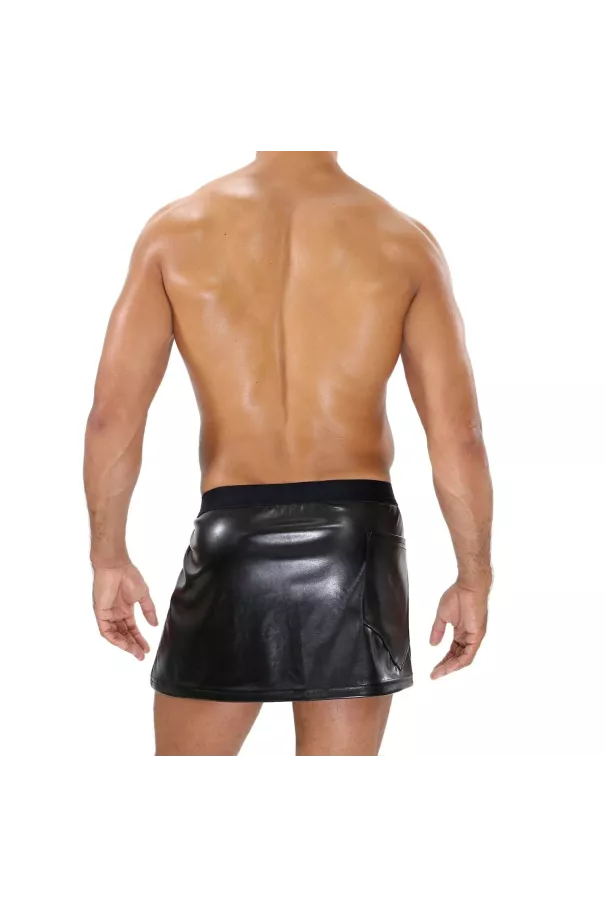 Fetish Mens skirt Black