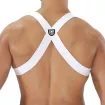 Party Boy Elastic Harness White