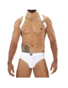 Harnais Elastique Party Boy Blanc