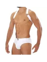 Party Boy Elastic Harness White
