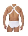 Harnais Elastique Party Boy Blanc