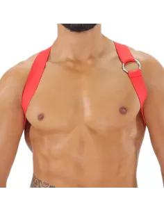 Harness - Red - Mens - Front