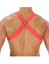 Harnais Homme - Rouge - Gros Plan Arriere