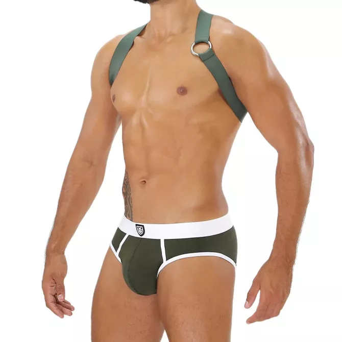 Party Boy Elastic Harness Khaki
