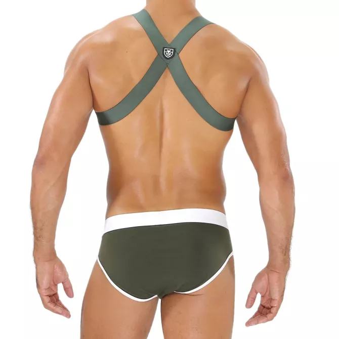 Party Boy Elastic Harness Khaki