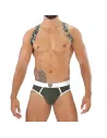 Harnais Elastique Party Boy Camo Khaki