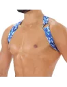 Party Boy Elastic Harness Blue Camo