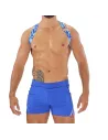 Harnais Elastique Party Boy Camo bleu