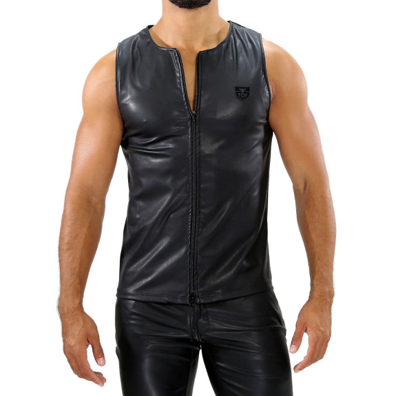 débardeur noir fétiche