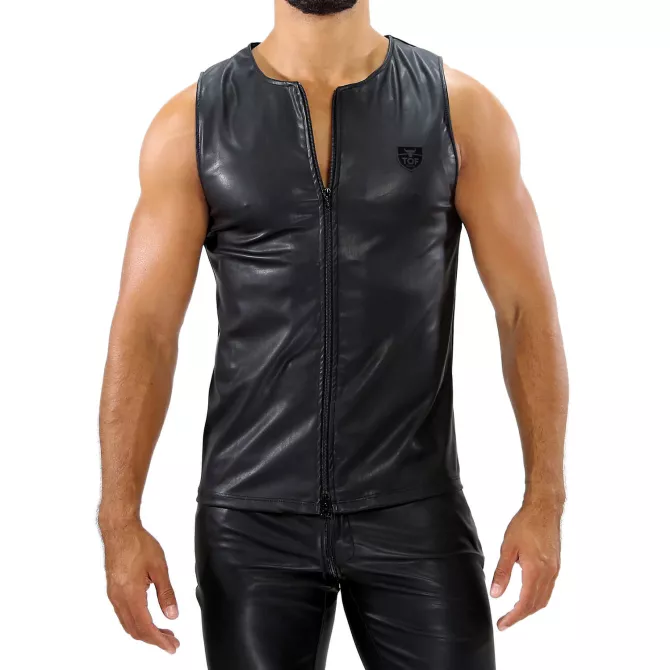 tank top black fetish