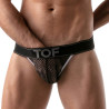 Mesh Jock Black-white