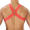 Fetish Elastic harness Red