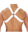 harness white from the back
