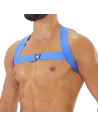 Harnais Elastique Fetish Bleu