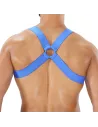 Harnais Elastique Fetish Bleu