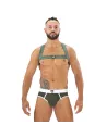 Harnais Elastique Fetish Khaki