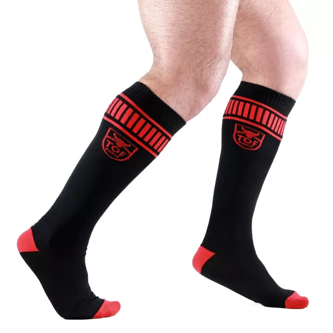 Footish Sexy Men's Socks Red – Fetish Style & TOF Comfort