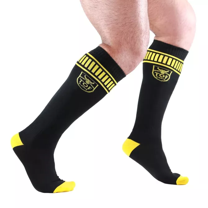 Footish Sexy Men's Socks Yellow – Fetish Style & TOF Comfort