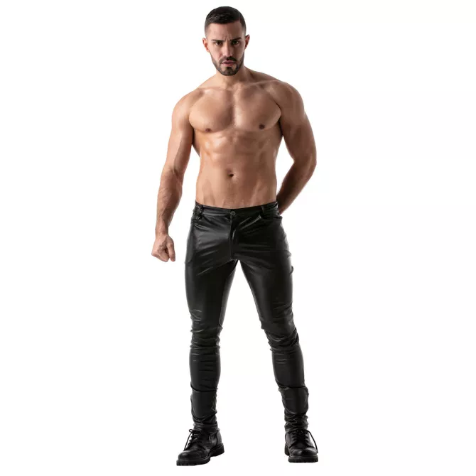Pantalon - Homme - Faux cuir