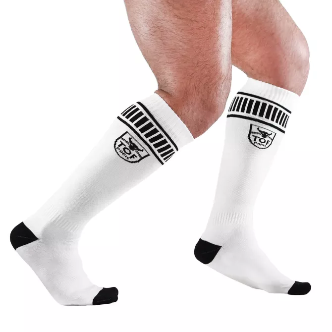Chaussettes Sexy Homme Footish Noir – Style Fetish & Confort TOF