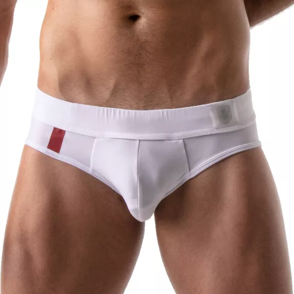 XL Push-up Swim Briefs White