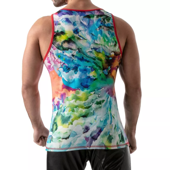 Tie Dye Tank top Red