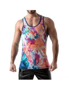 Débardeur Tie Dye Bleu