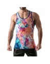 Débardeur Tie Dye Bleu