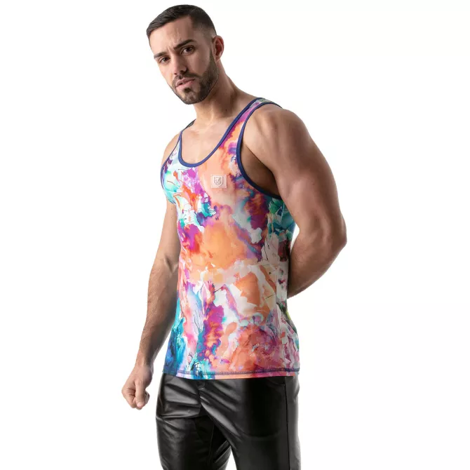 Tie Dye Tank top Blue