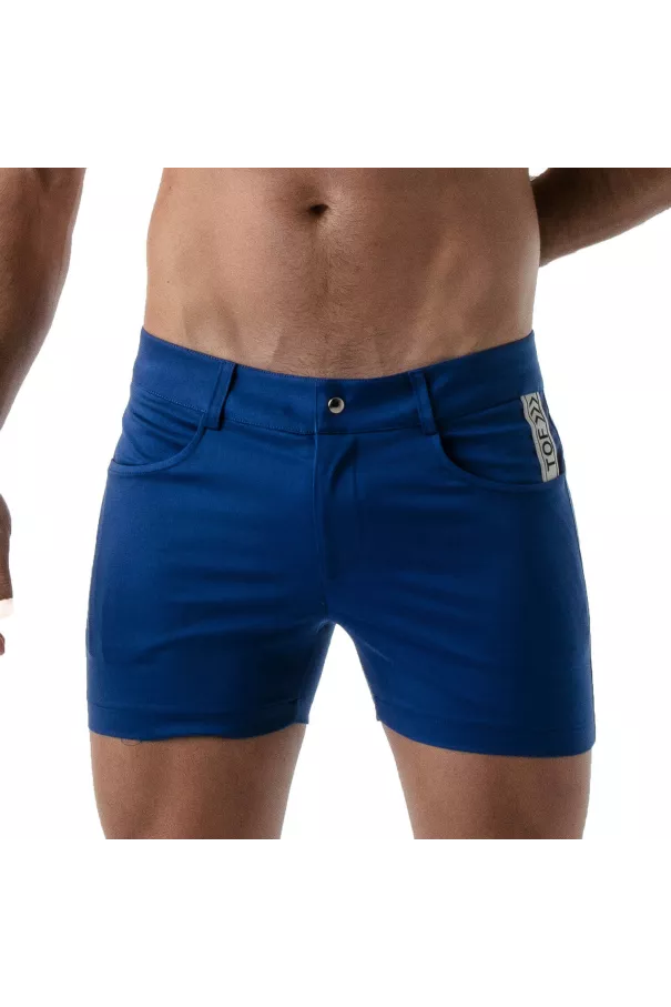 Mid-Thigh Sexy Shorts Royal Blue