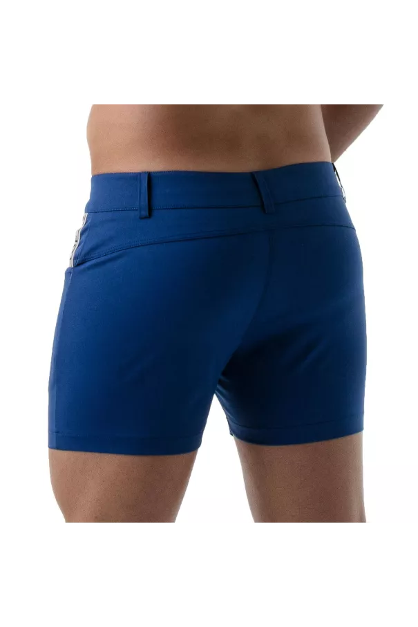 Mid-Thigh Sexy Shorts Royal Blue