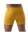 Mid-Thigh Sexy Shorts Yellow