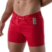 Short Sexy Mi-cuisse Rouge