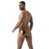 Metal Bikini Brief Golden