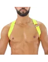 Harnais Elastique Party Boy Jaune fluo