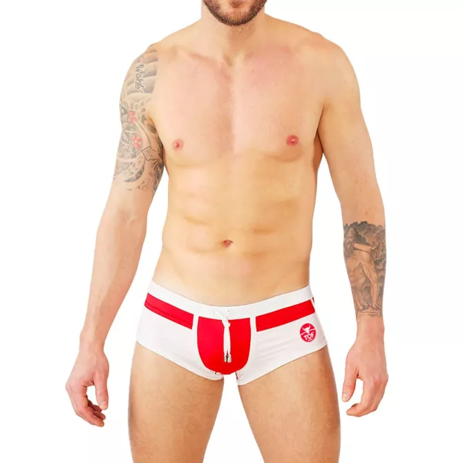 Sidney swim short Red - TOF-PARIS.com