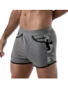 Camo Gym Sexy Shorts Grey