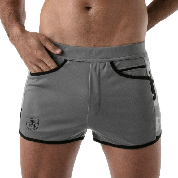 Short Sexy De Gym Camo Gris