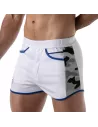 Camo Gym Sexy Short White